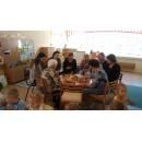 Бабушки и дедушки - на чаепитии в детском саду Бердска
