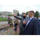 Министр ЖКХ региона Денис Архипов проинспектировал парк Бердска