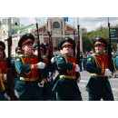Генеральная репетиция парада Победы в Новосибирске