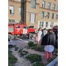 ЧП произошло в здании на ул. Островского