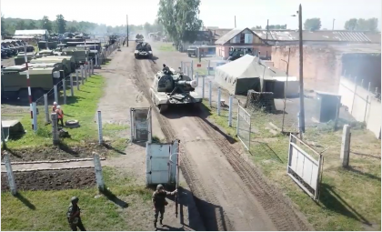  В крупнейших учениях участвуют новосибирские войска в Кемеровской области
